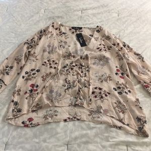 Lulu's Floral Boho Top